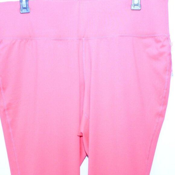 NWT LIVI Active Lane Bryant Carpi Legging Pants Red Crop Plus Size 22/24 H13556 - Picture 3 of 10